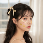 Butterfly & Star Hair Clip Set - Yellow – hair accessories (view 3)