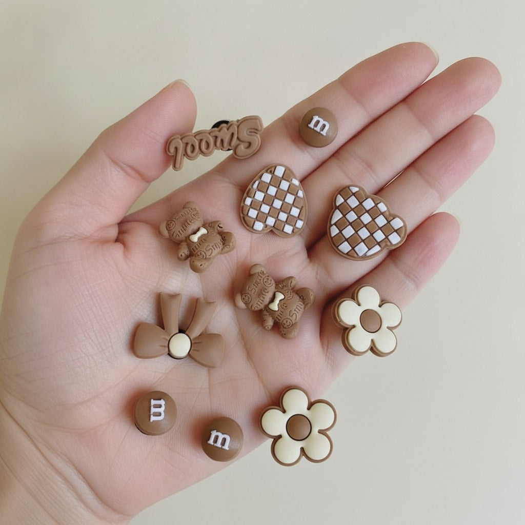 Sweet Chocolate Theme Shoe Charms – novelty & toys (view 3)