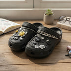 Trendy Smiley Flower Love Clog Charms – apparel accessories (view 3)