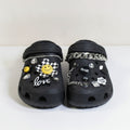 Trendy Smiley Flower Love Clog Charms – apparel accessories (view 1)