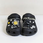 Trendy Smiley Flower Love Clog Charms – apparel accessories (view 1)