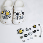 Trendy Smiley Flower Love Clog Charms – apparel accessories (view 2)