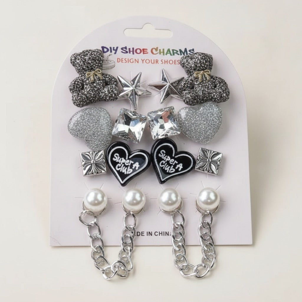 Stylish Decorative Shoe Charms Set – apparel accessories (view 2)