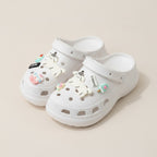 Cute Cloud Dog Shoe Charms Set – apparel accessories (view 1)