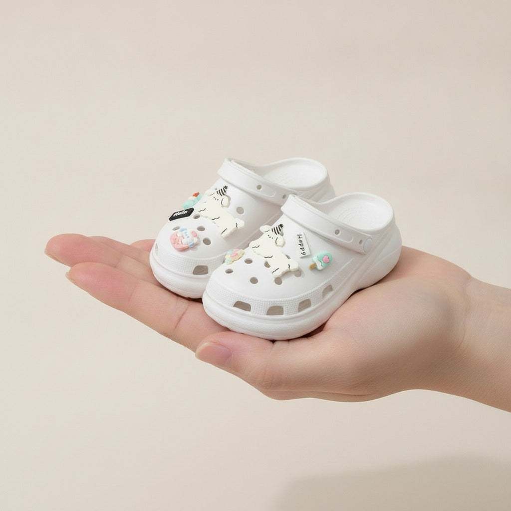 Cute Cloud Dog Shoe Charms Set – apparel accessories (view 3)