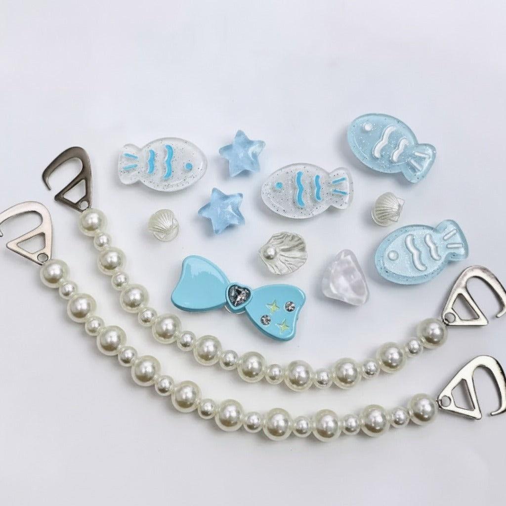 Kawai Marine Charm Pearl Chains Set – apparel accessories (view 1)