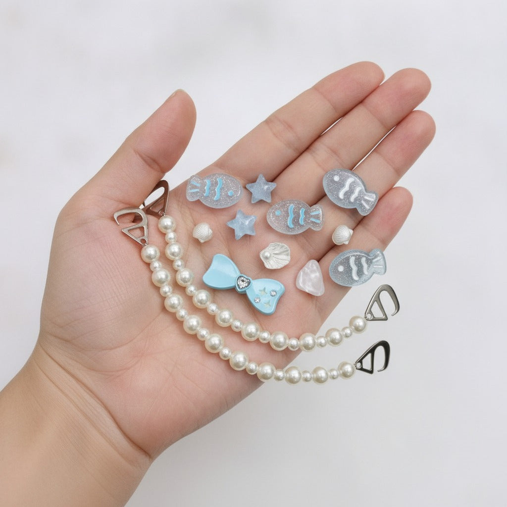 Kawai Marine Charm Pearl Chains Set – apparel accessories (view 3)