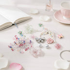 Whimsical Iris Flower Accessory Set – apparel accessories (view 2)