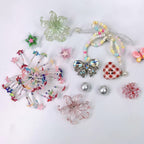 Whimsical Iris Flower Accessory Set – apparel accessories (view 1)