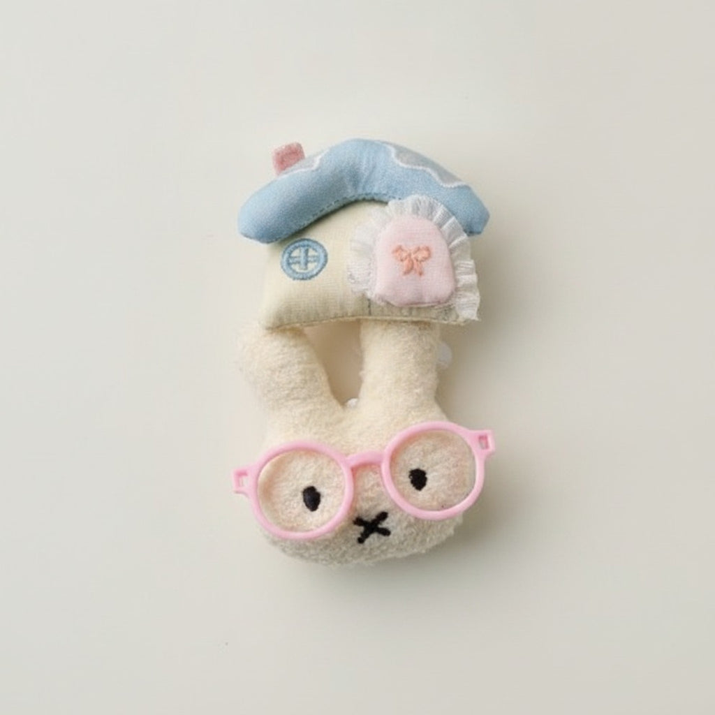 Whimsical Plush Animal Charm Set – apparel accessories (view 1)