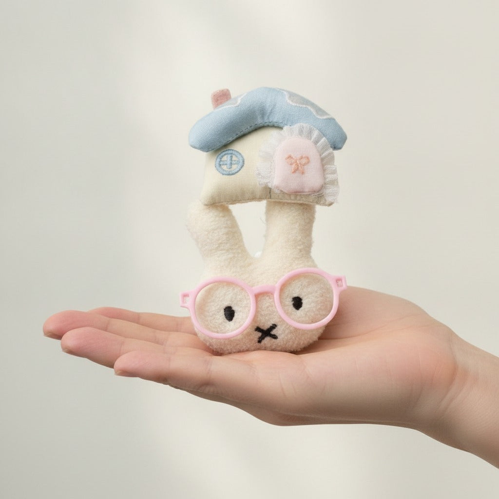 Whimsical Plush Animal Charm Set – apparel accessories (view 5)