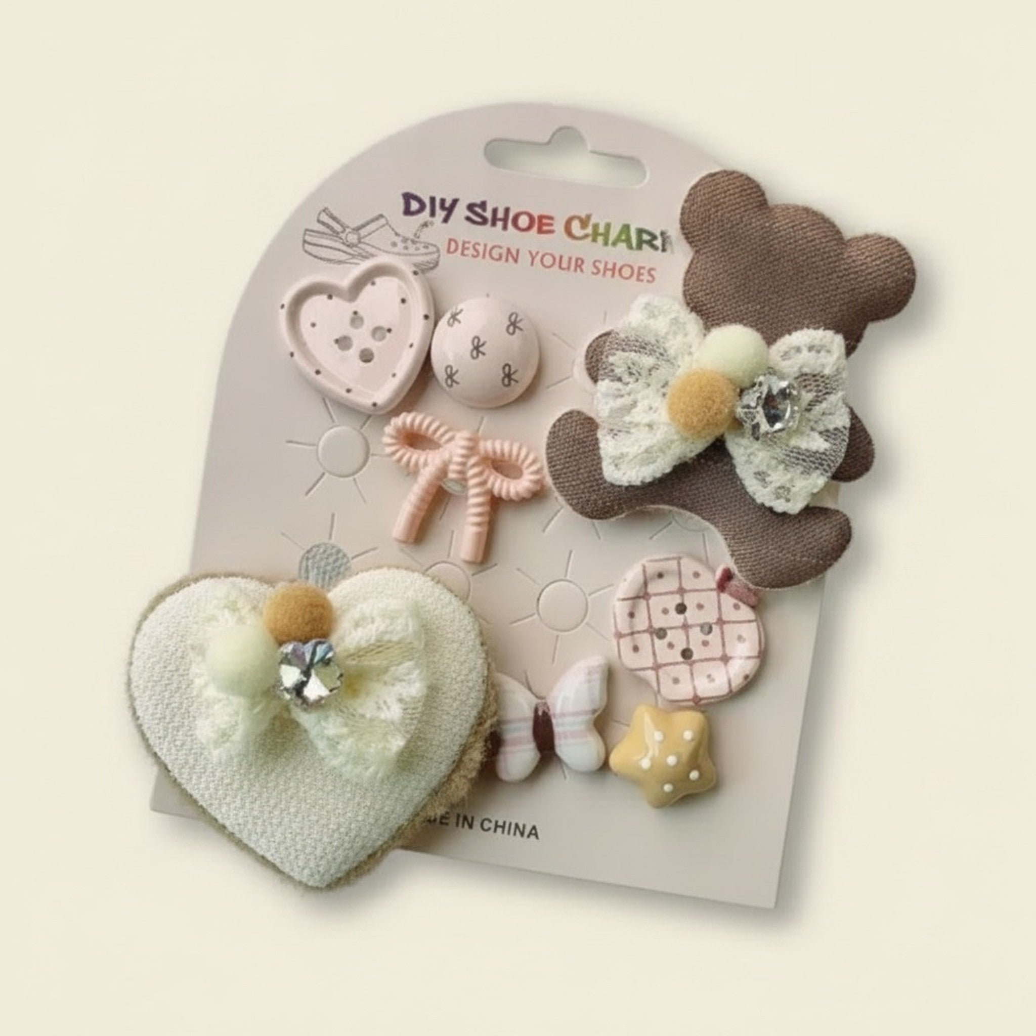 Whimsical Plush Animal Charm Set – apparel accessories (view 3)