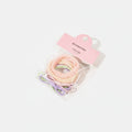 Pastel Hair Clips Set With Ribbon Bows – hair accessories (view 1)