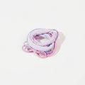 Pastel Tie-Dye Hair Clip Set With Elastic Bands – hair accessories (view 1)
