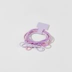 Purple Bow Hair Clips Set With Knot Details – hair accessories (view 1)
