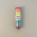 Rainbow Pastel Hair Clips Set Multi-Color