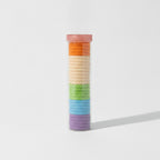 Rainbow Elastic Hair Clips Set Colorful – hair accessories (view 1)