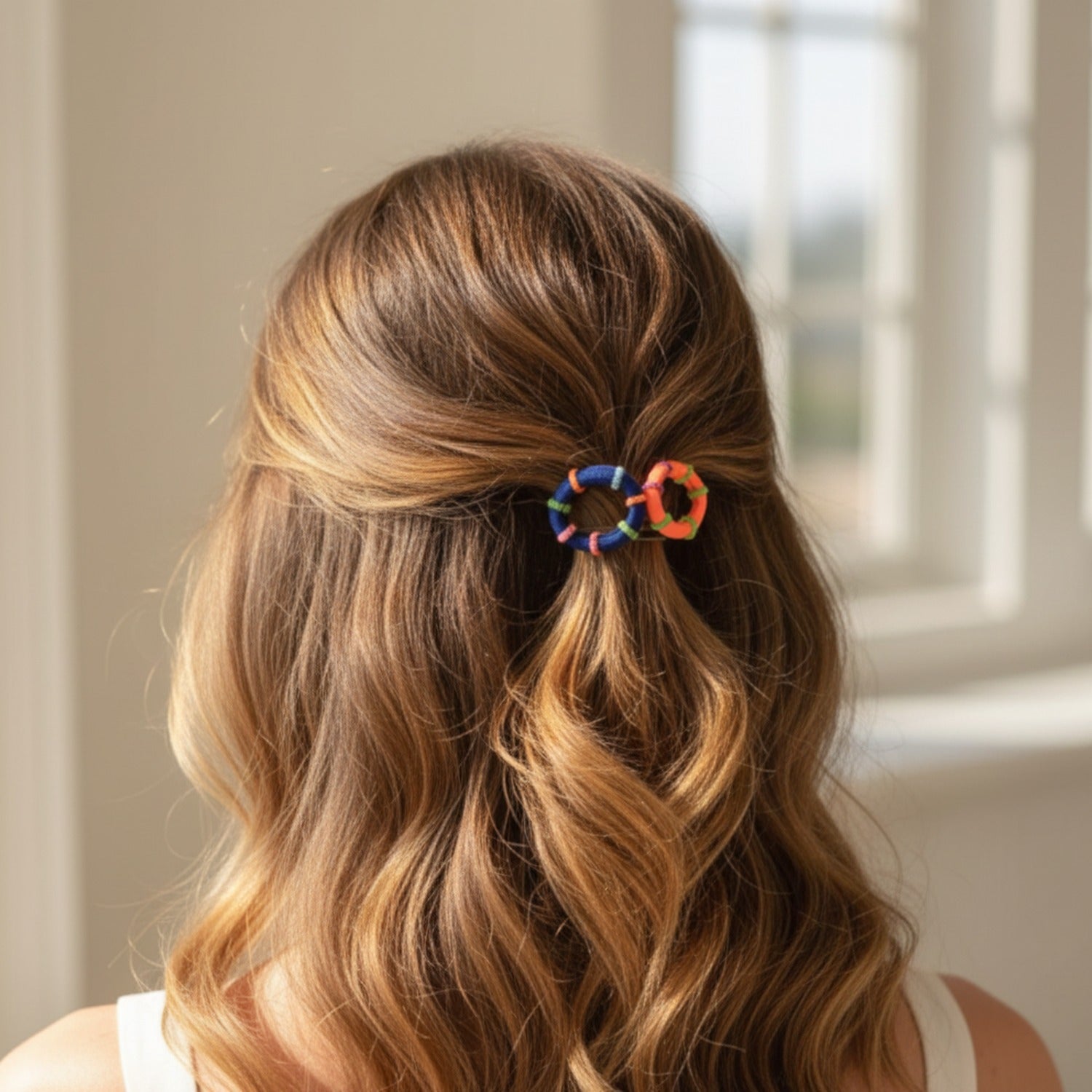 Colorful Spiral Hair Clips Multipack Set