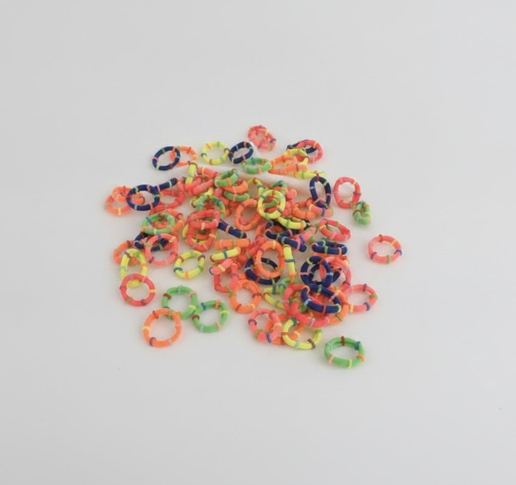 Colorful Spiral Hair Clips Multipack Set – hair accessories (view 1)