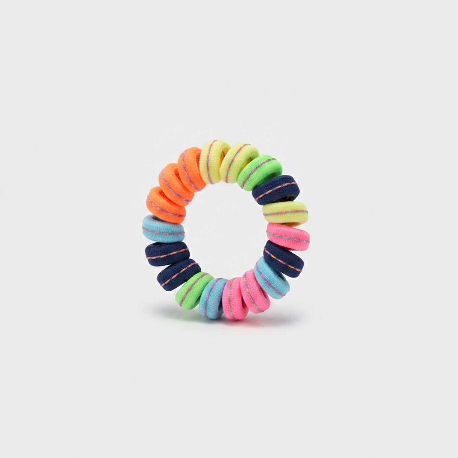 Colorful Spiral Hair Clips Multipack Set