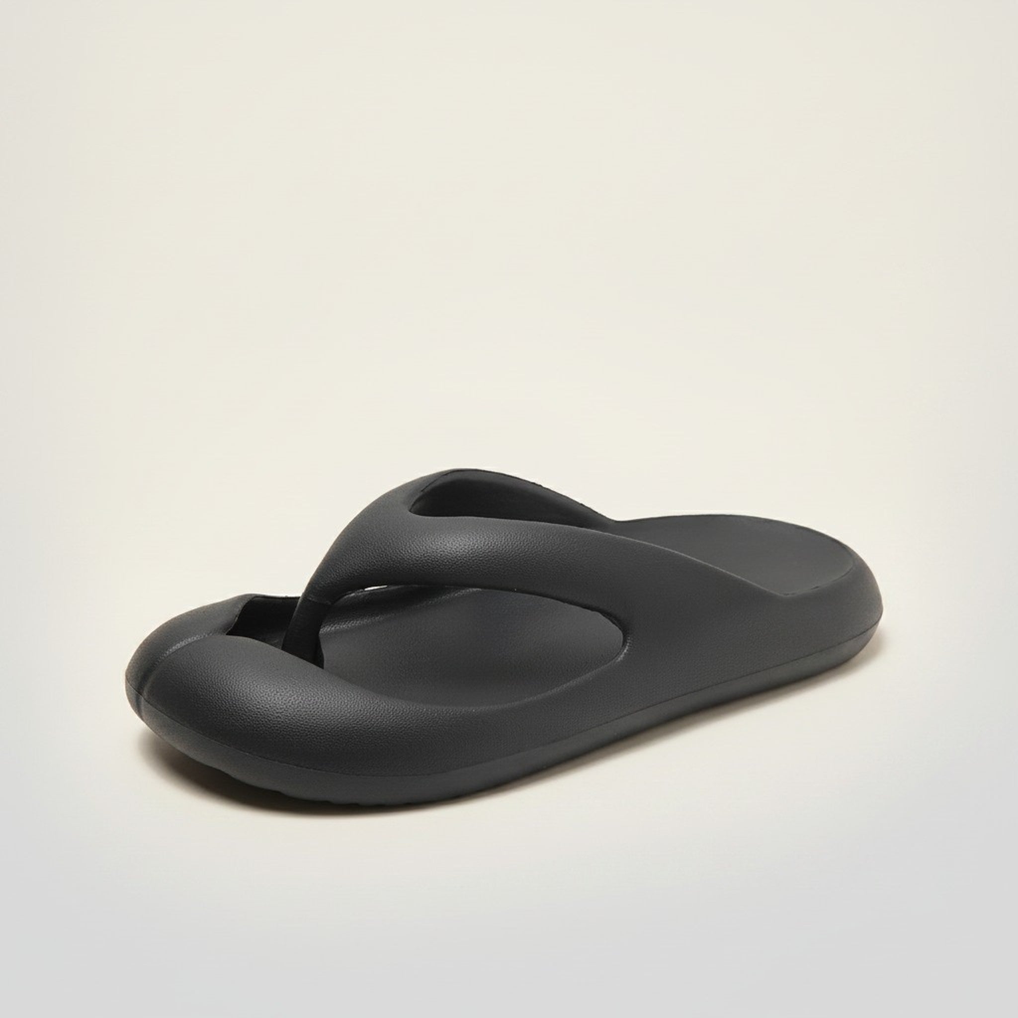 Black Cloud Comfort Thong Sandals