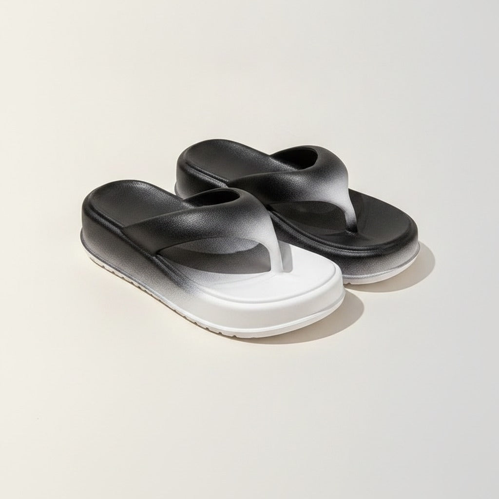Gradient Chunky Platform Flip-Flops – apparel accessories (view 1)