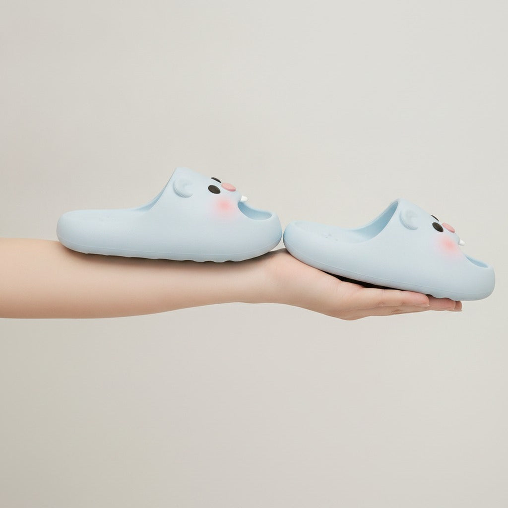 Cute Beaver Soft Platform Slippers – apparel accessories (view 4)
