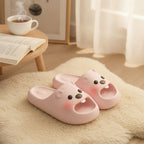Cute Pink Beaver Lovely Soft Platform Slides