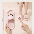 Cute Pink Beaver Lovely Soft Platform Slides