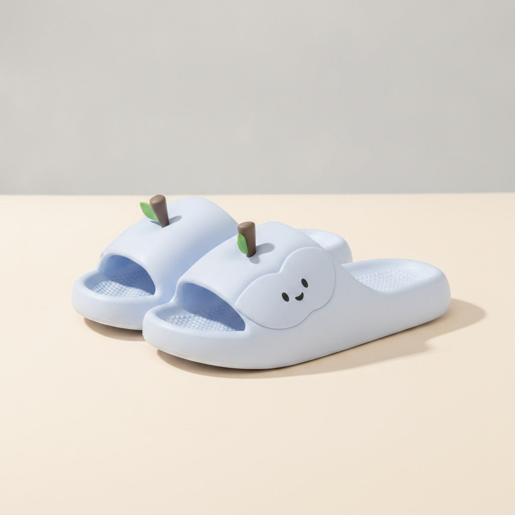 Cute Apple Soft Slide Sandals – apparel accessories (view 2)