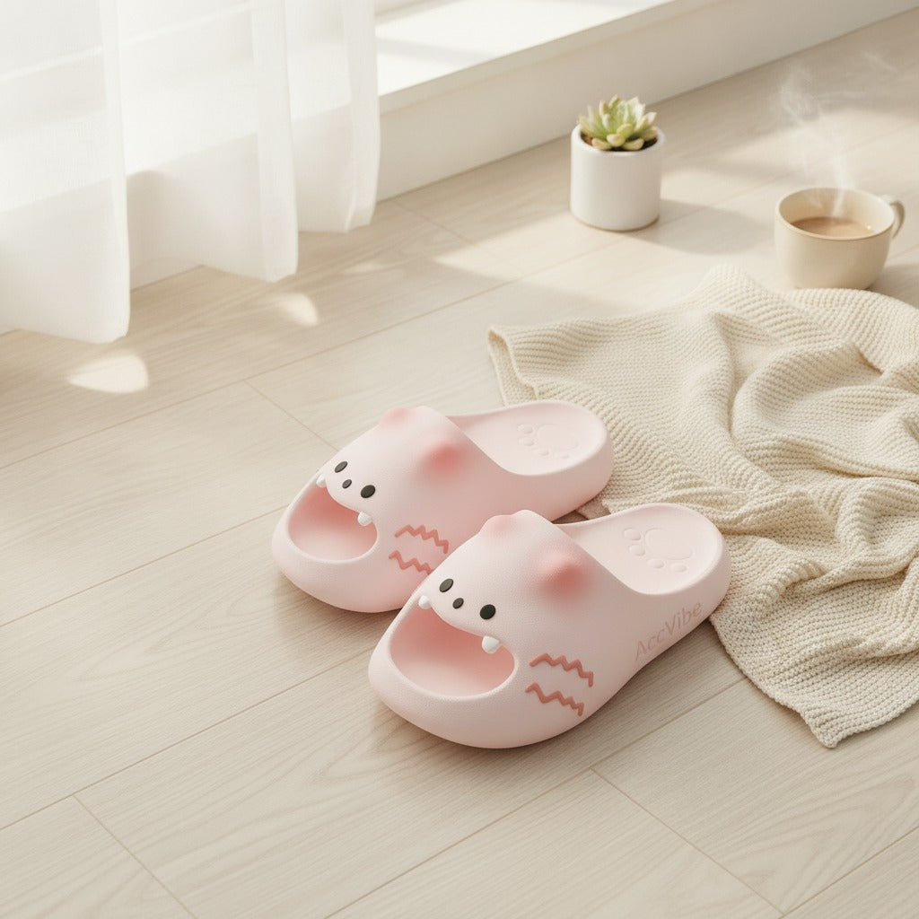Cute Cartoon Animal Comfort Slippers – apparel accessories (view 3)