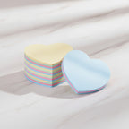 Heart-Shaped Sticky Notes Pad Multicolor – stationery (view 2)