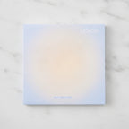 Gradient Yolk'Summer Square Notebook - Blue Yellow Gradient