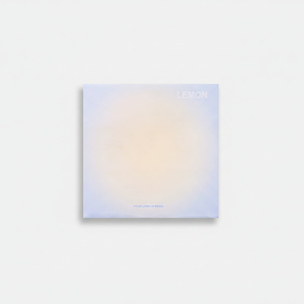 Gradient Yolk'Summer Square Notebook - Blue Yellow Gradient