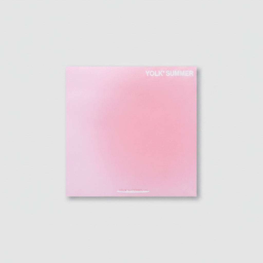 Gradient Yolk'Summer Square Notebook - Pink Ombre – stationery (view 1)