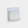 Dreamy Moon Floral Greeting Card – stationery (view 1)