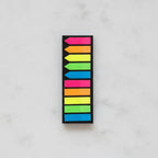 Neon Arrow Sticky Notes Rainbow Pack – stationery (view 3)