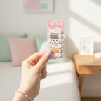 Cat Paw Index Stickers Pink Sticky Notes