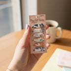 Cat-Shaped Index Stickers Sticky Notes Set