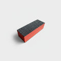 Coral Dual-Texture Nail Buffer Block