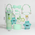 Fluffy Monster Charm Set - Green – novelty & toys (view 1)
