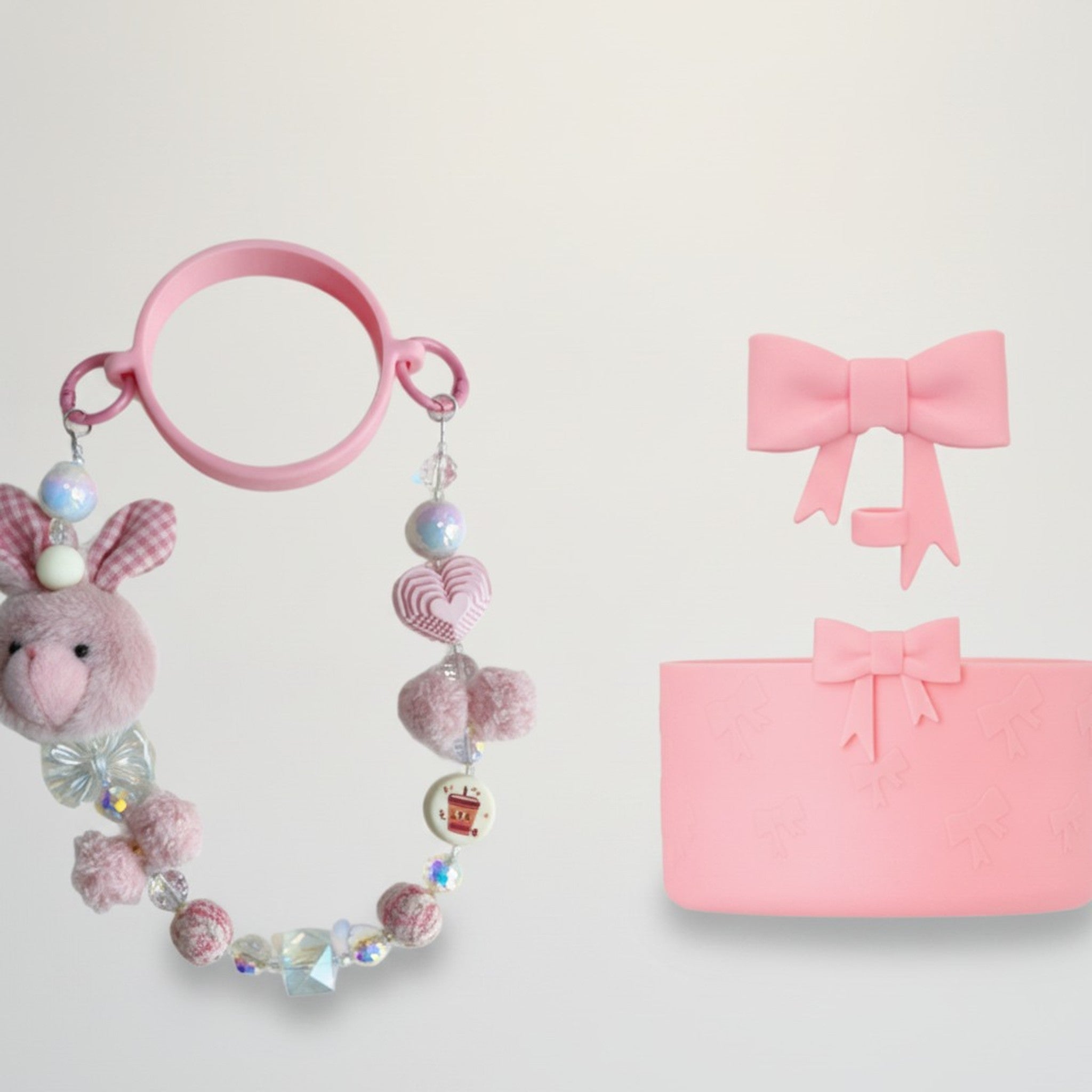 Rabbit Bow Phone Accessory Set – tech (view 1)