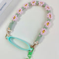 Knitted Daisy Cup Holder Lanyard – apparel accessories (view 1)