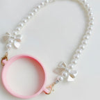 Pearl Bow Cup Holder Strap – apparel accessories (view 1)