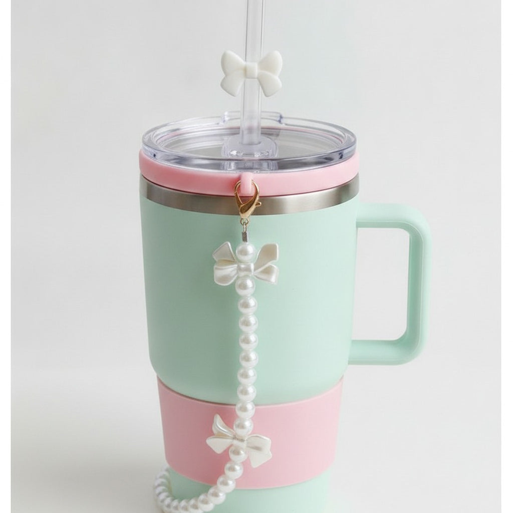 Pearl Bow Cup Holder Strap – apparel accessories (view 4)