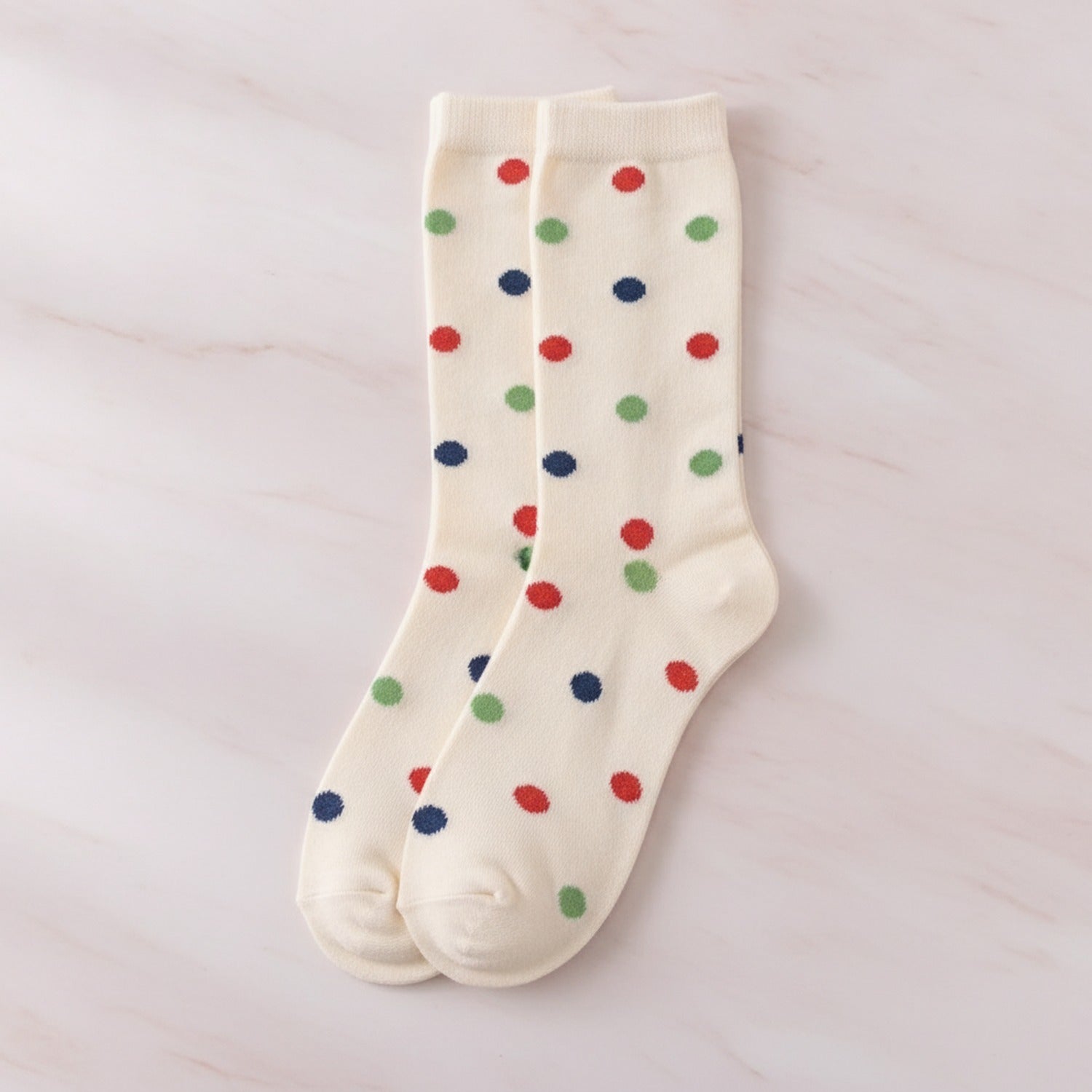Motif Pattern Ankle Socks 4-Pack - Bow