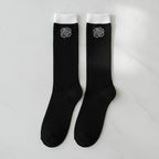 Black Rose Embroidered Knee-High Socks – apparel accessories (view 2)