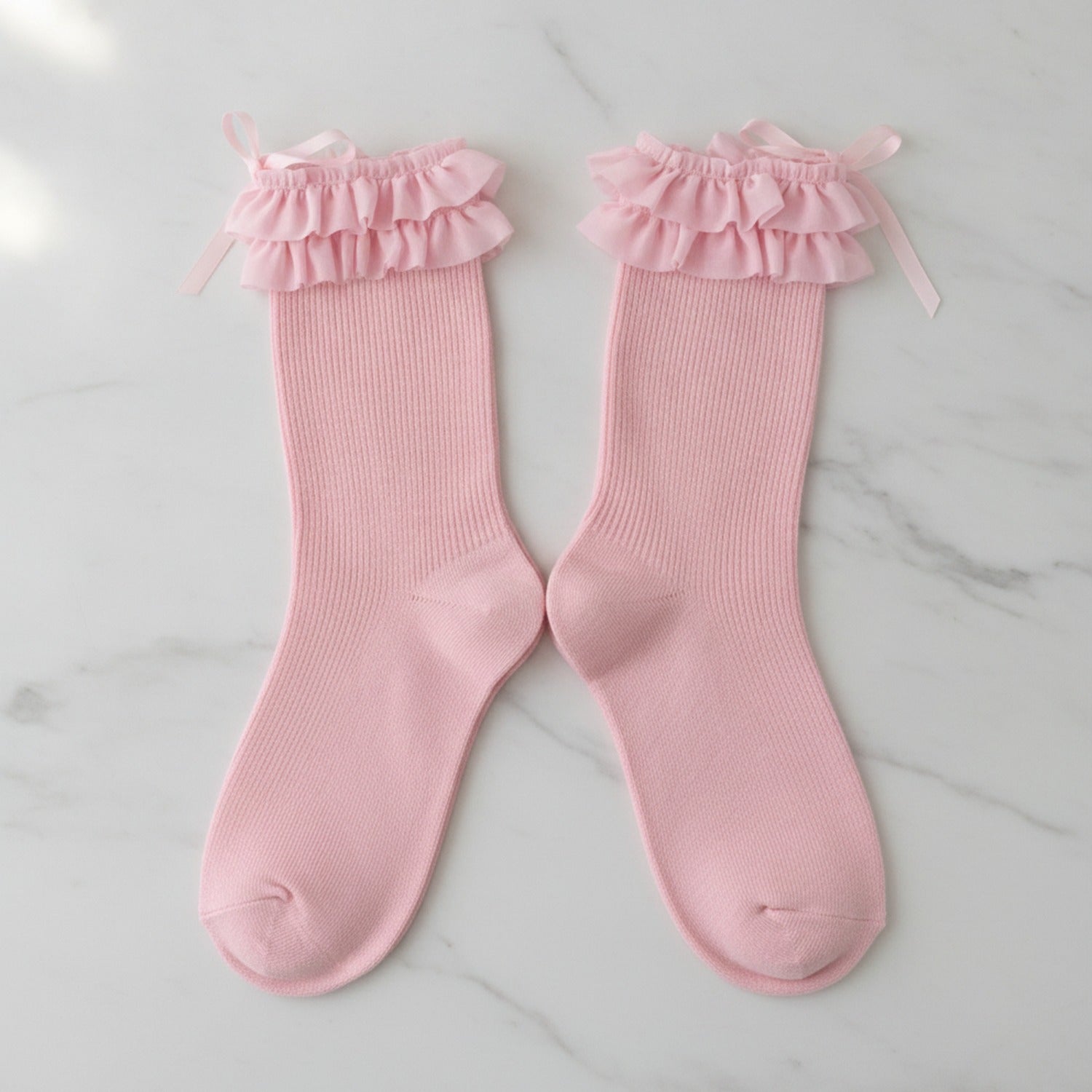 Crew Socks Two Pairs - Pink