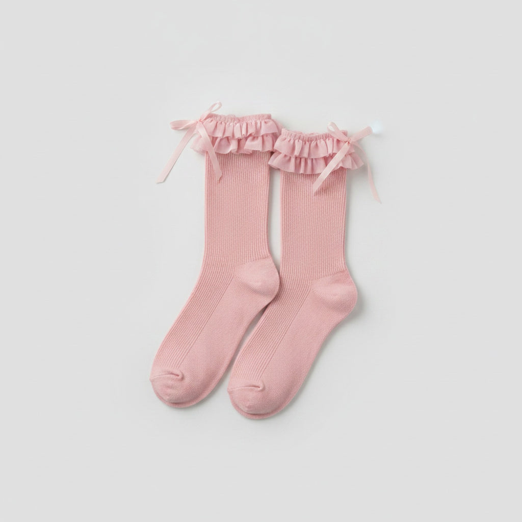 Crew Socks Two Pairs - Pink