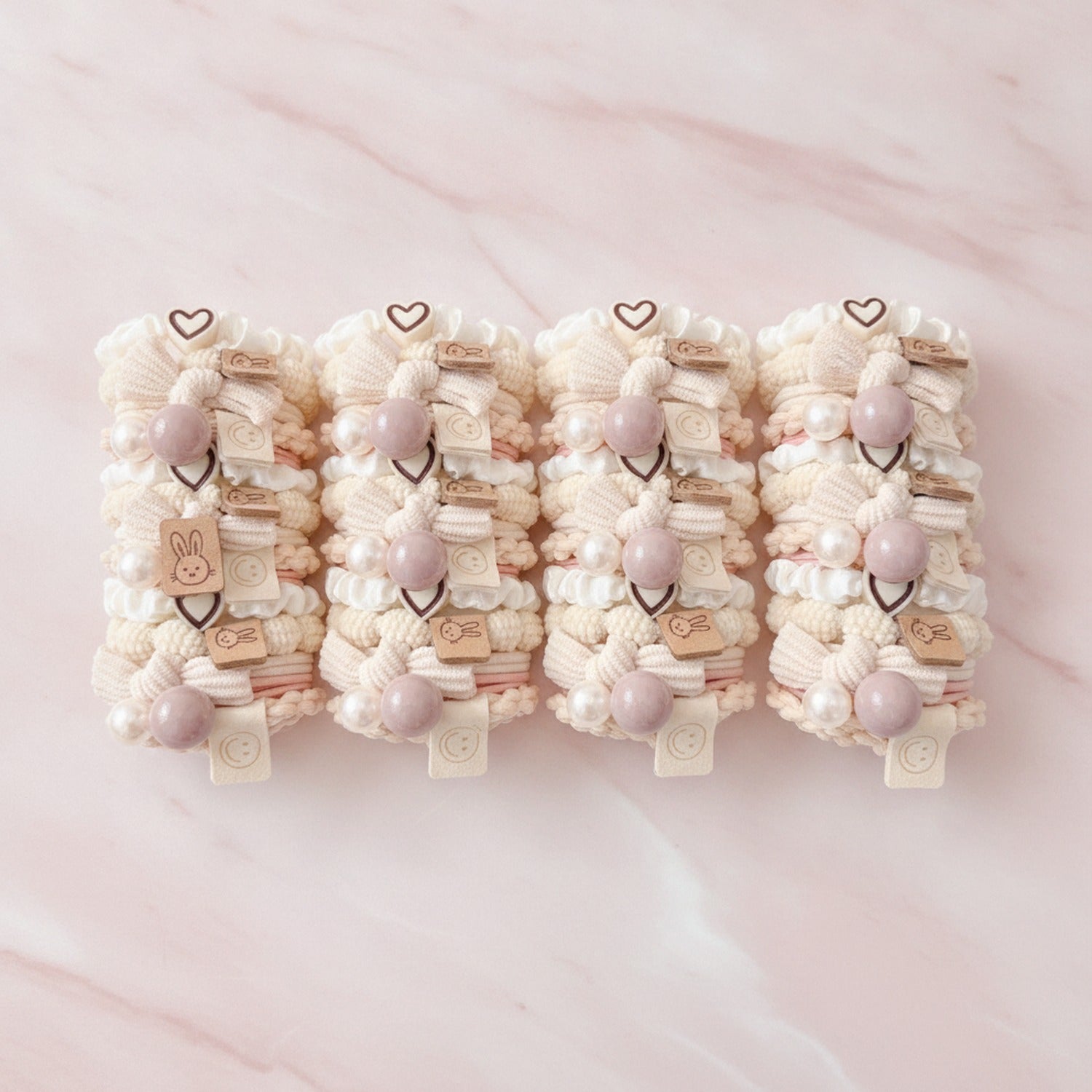 Pearl & Bead Hair Clip Set